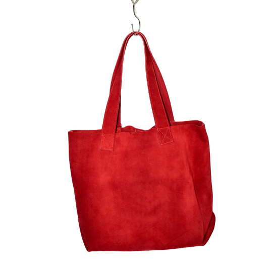Bolsa Lola Gamuza Rojo