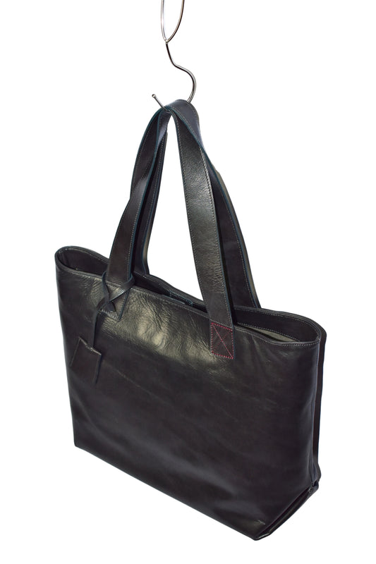 Bolso Lola italiana Azul Metalico